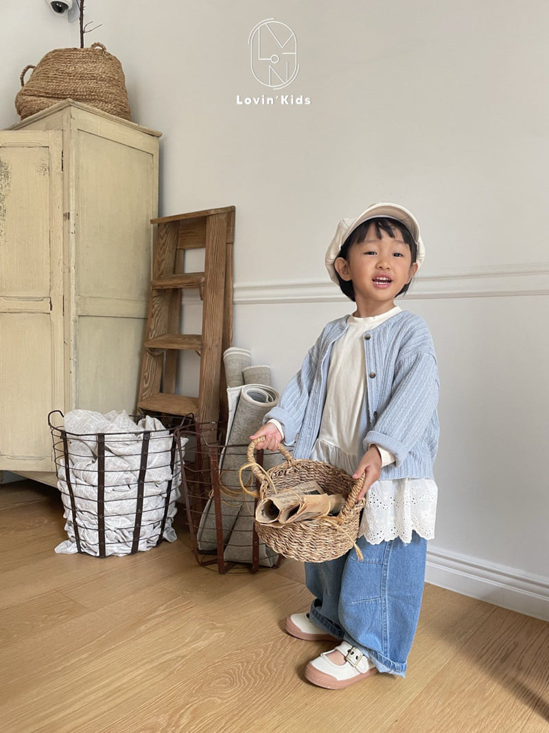 Lovin - Korean Baby Fashion - #babyoutfit - Annie Lace Tee - 10