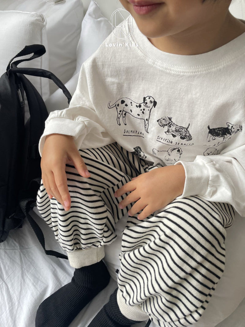 Lovin - Korean Baby Fashion - #babyoutfit - Puppy Love Tee - 8