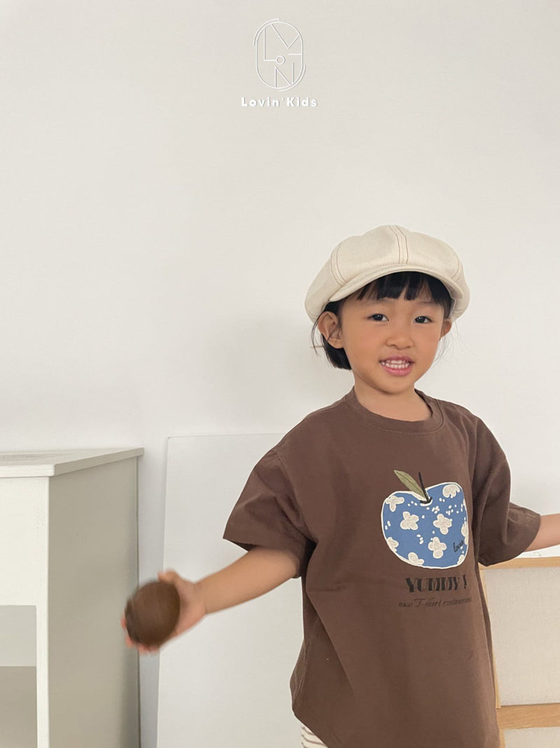 Lovin - Korean Baby Fashion - #babyootd - Apple Tee - 4