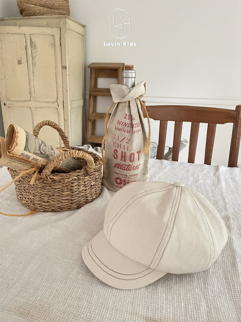 Lovin - Korean Baby Fashion - #babywear - Cotton Bread Hat - 3