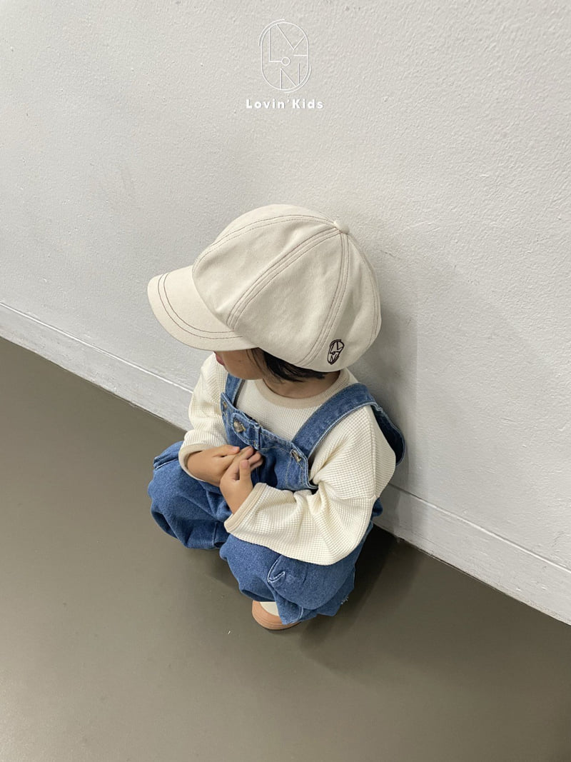 Lovin - Korean Baby Fashion - #babywear - Town Overall Denim Pants - 7