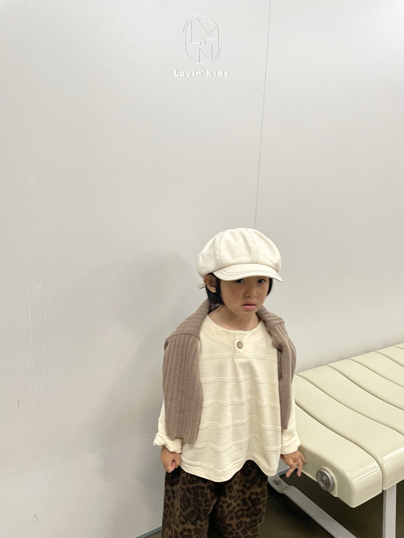 Lovin - Korean Baby Fashion - #babywear - One-button Tee - 3