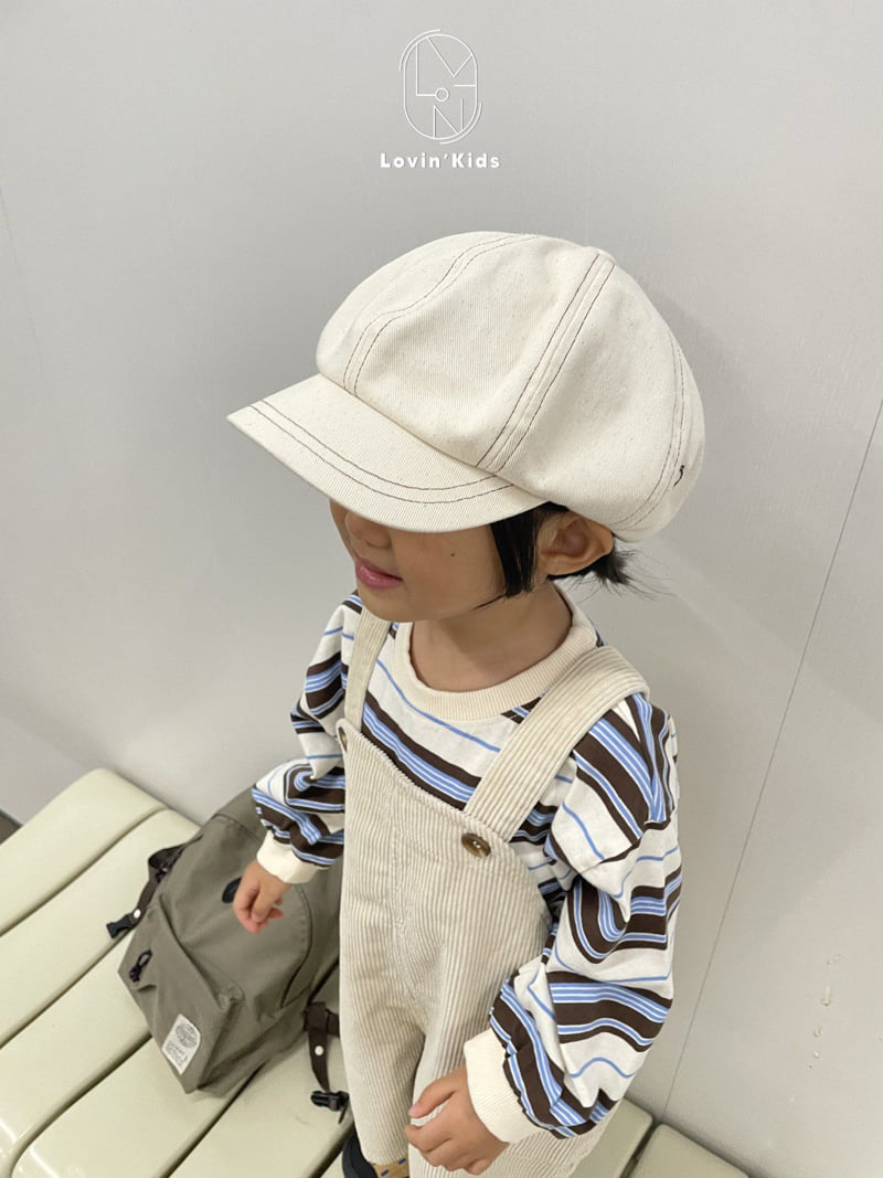 Lovin - Korean Baby Fashion - #babywear - Corduroy Overall Shorts - 7