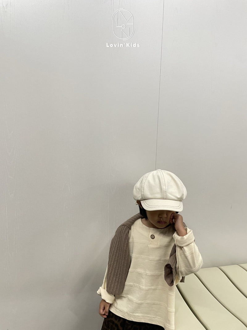 Lovin - Korean Baby Fashion - #babywear - One-button Tee - 4