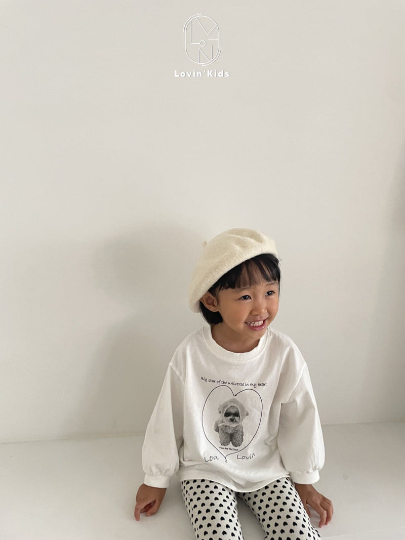 Lovin - Korean Baby Fashion - #onlinebabyshop - Dog Bandana Tee