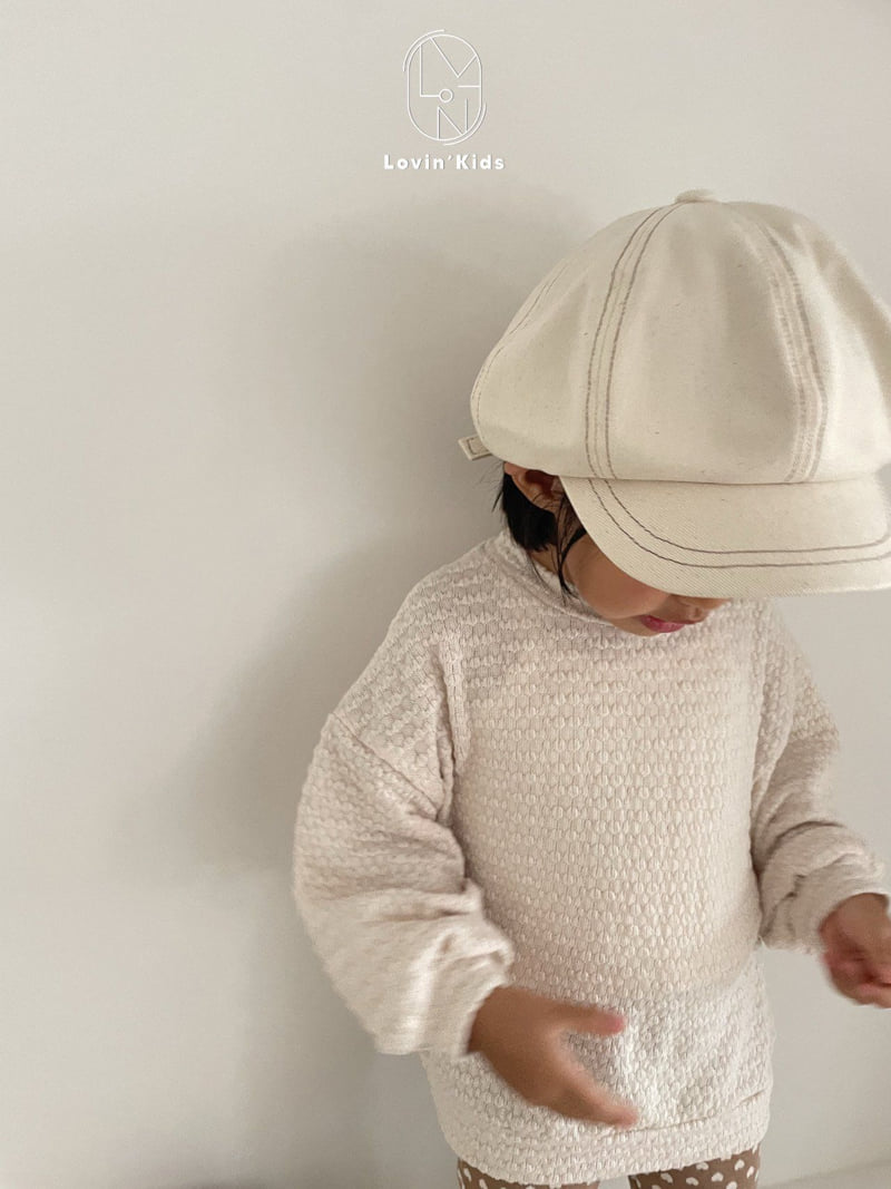 Lovin - Korean Baby Fashion - #onlinebabyshop - Knit Sweatshirt