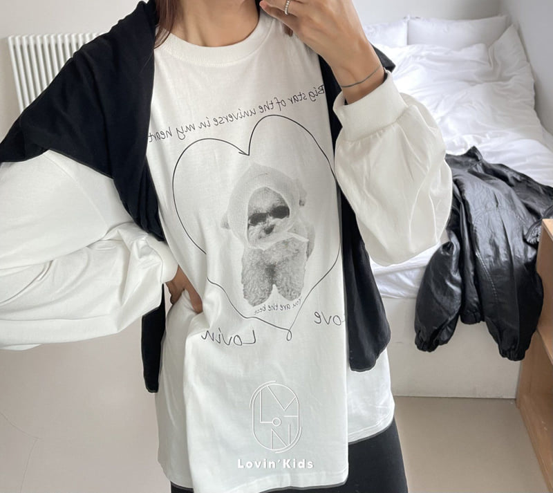 Lovin - Korean Women Fashion - #pursuepretty - Dog Bandana Tee (Adult) - 8