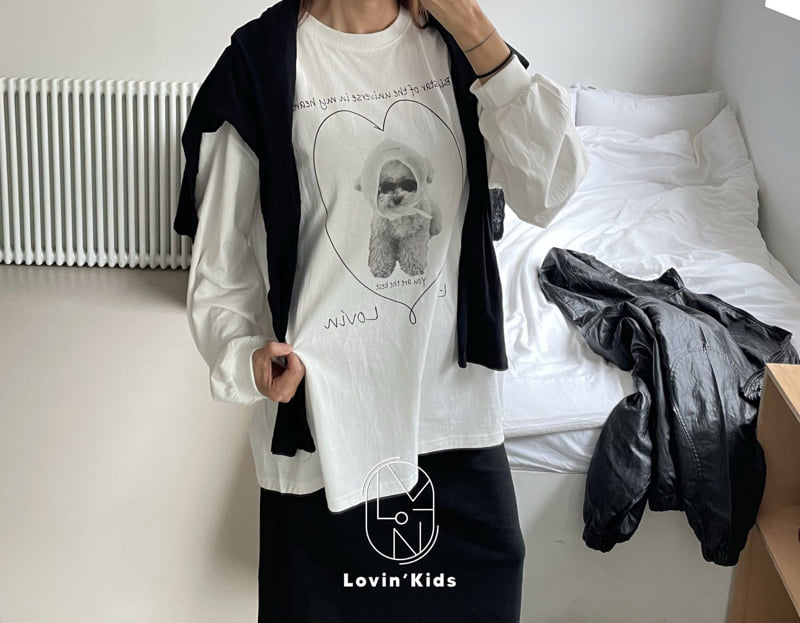 Lovin - Korean Women Fashion - #thatsdarling - Dog Bandana Tee (Adult) - 12