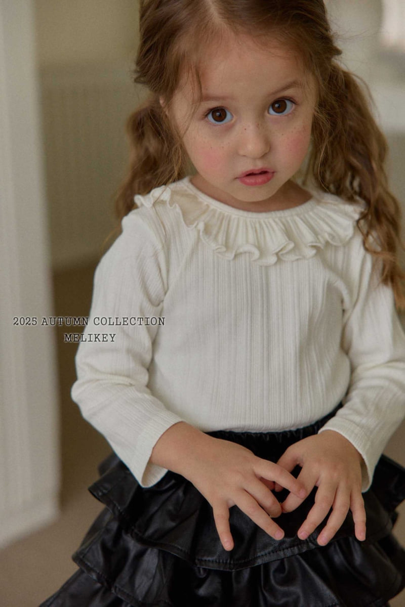 Melikey - Korean Children Fashion - #Kfashion4kids - Petit Frill Tee - 5