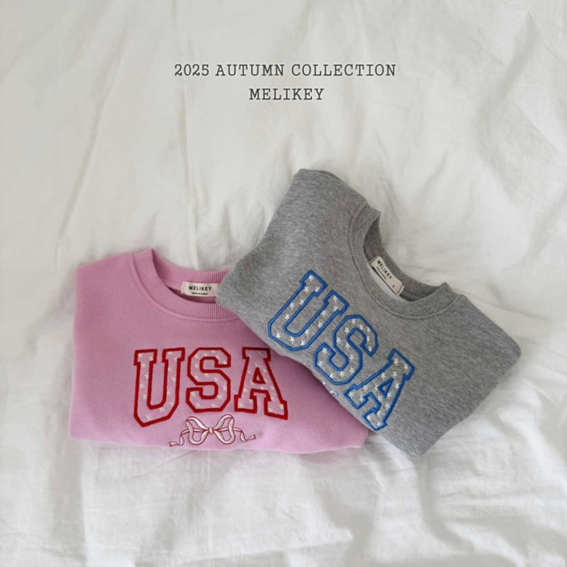 Melikey - Korean Children Fashion - #Kfashion4kids - USA Short Sweatshirt - 3