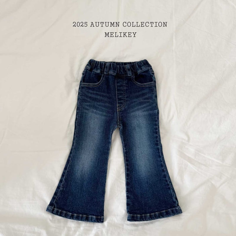 Melikey - Korean Children Fashion - #Kfashion4kids - 102 Denim Bootcut Pants - 2