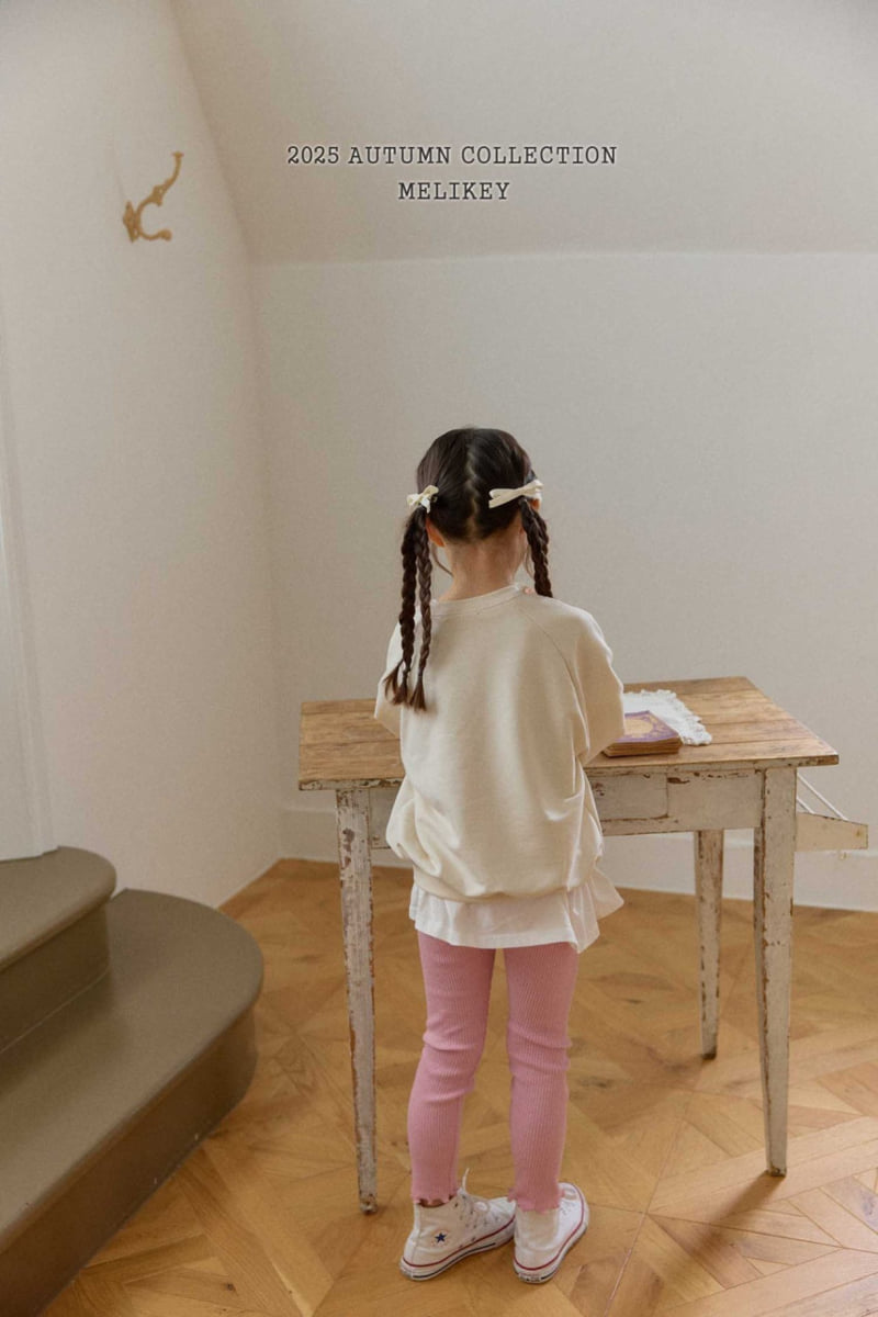 Melikey - Korean Children Fashion - #childofig - Daily Ribbed Leggings - 5
