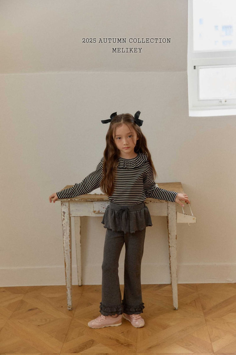 Melikey - Korean Children Fashion - #childofig - Petit Frill Tee - 10