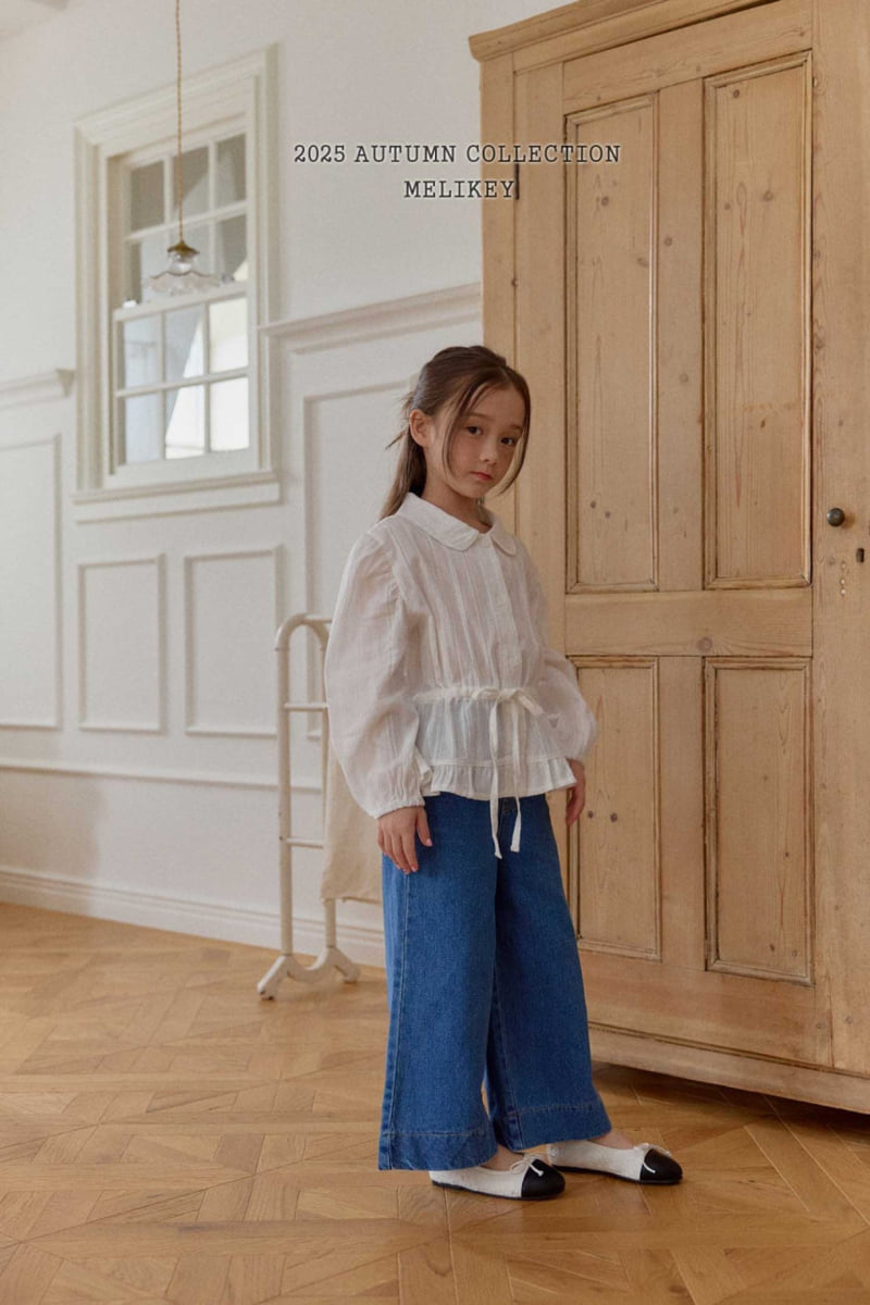 Melikey - Korean Children Fashion - #childofig - Daol Frill Blouse - 7