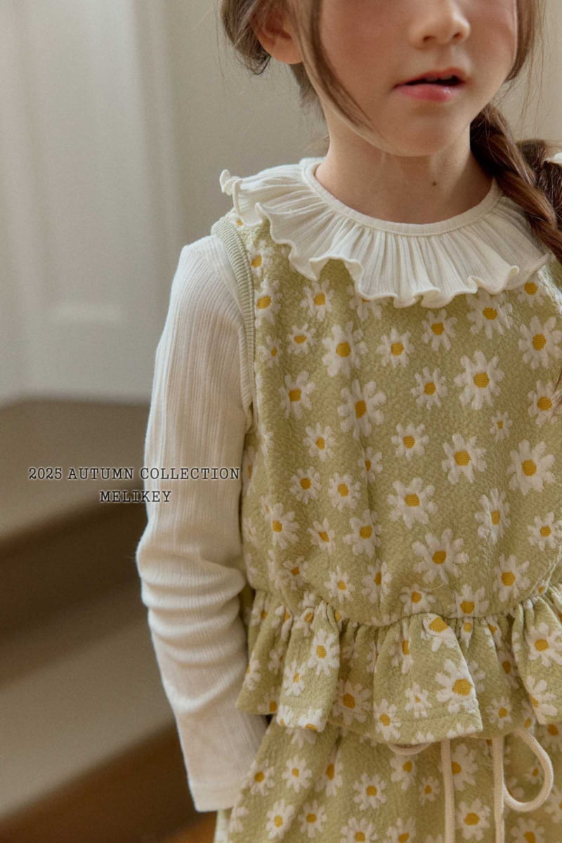 Melikey - Korean Children Fashion - #childofig - Big Daisy Vest - 3