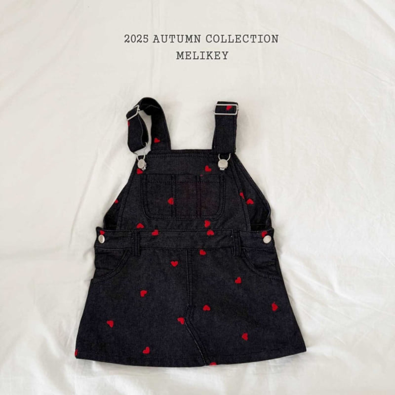 Melikey - Korean Children Fashion - #childofig - Lovely Suspender Skirt - 2