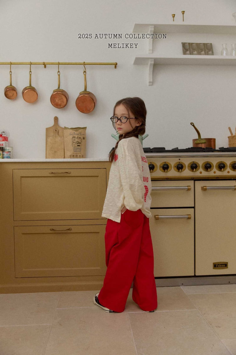 Melikey - Korean Children Fashion - #childofig - Heart Wild Pants - 12