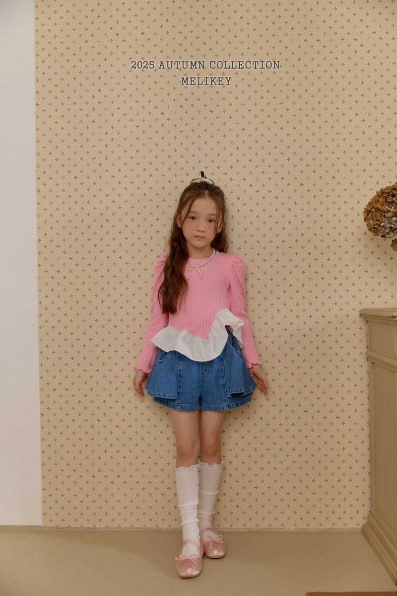 Melikey - Korean Children Fashion - #childofig - Lila Seam Shorts - 7