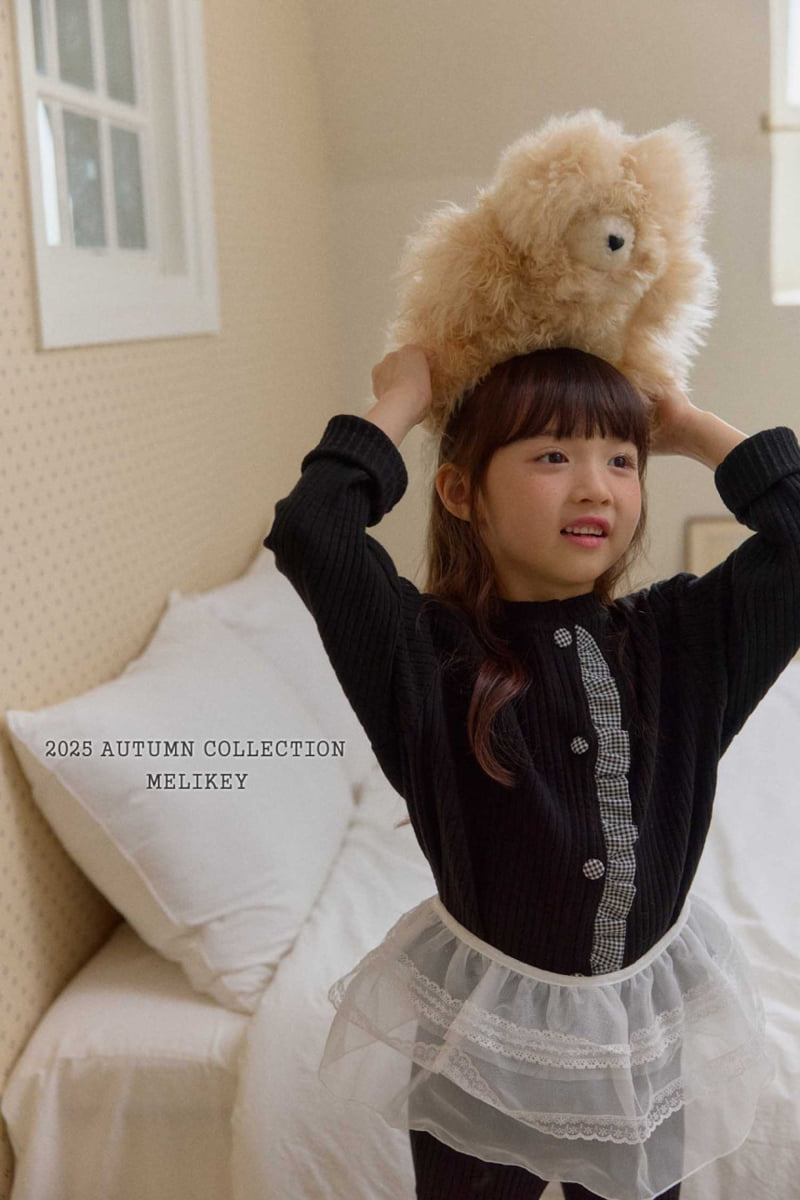 Melikey - Korean Children Fashion - #childofig - Point Button Cardigan - 6