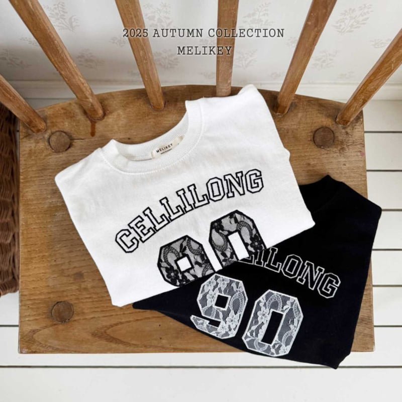 Melikey - Korean Children Fashion - #childofig - 90 Frill Tee - 2