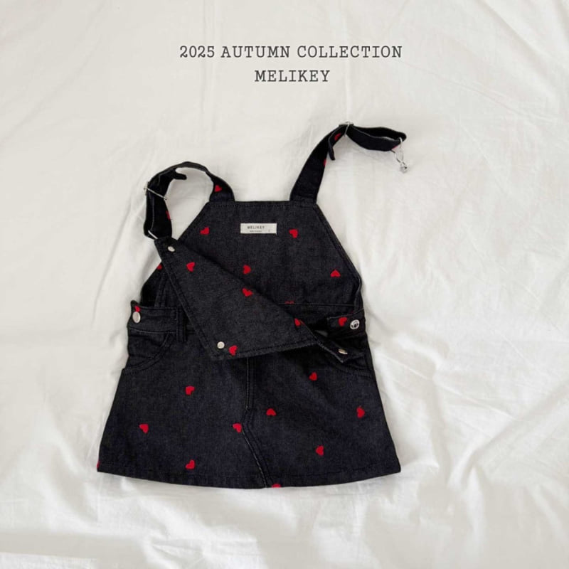 Melikey - Korean Children Fashion - #childrensboutique - Lovely Suspender Skirt - 3