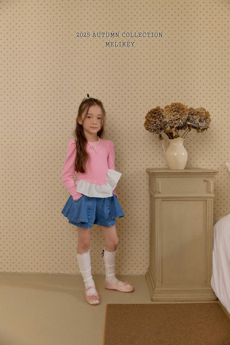 Melikey - Korean Children Fashion - #childrensboutique - Lila Seam Shorts - 8