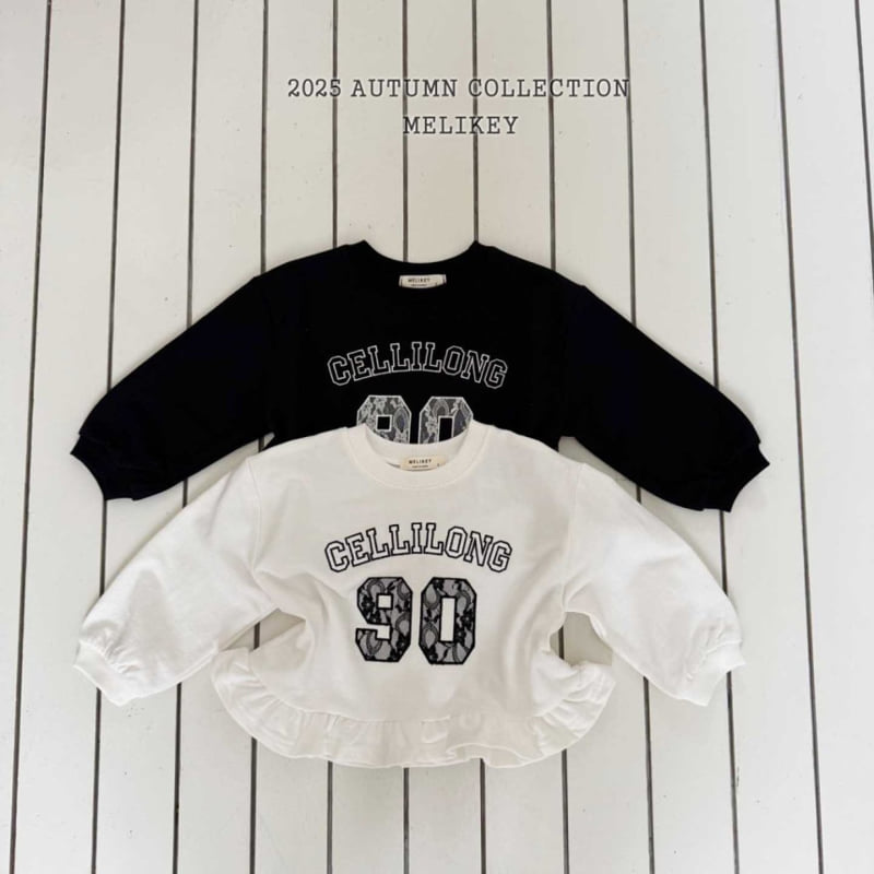 Melikey - Korean Children Fashion - #childrensboutique - 90 Frill Tee - 3