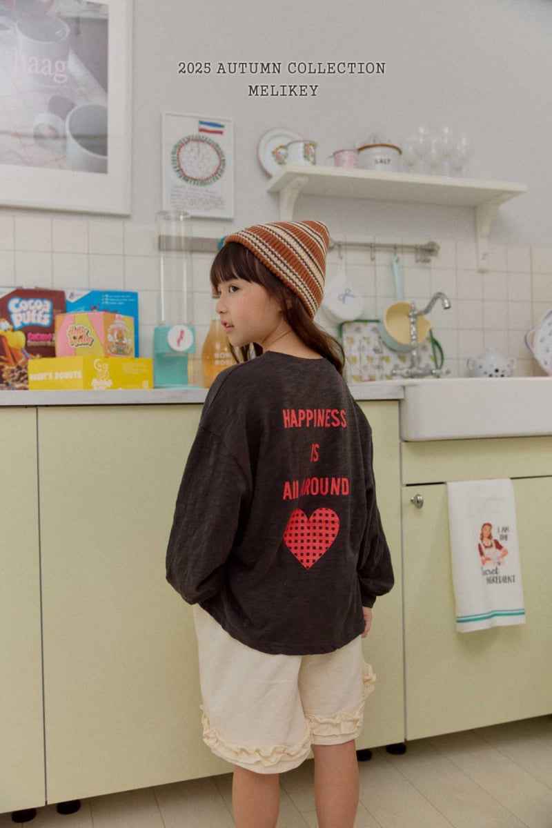 Melikey - Korean Children Fashion - #designkidswear - Happiness Tee - 5