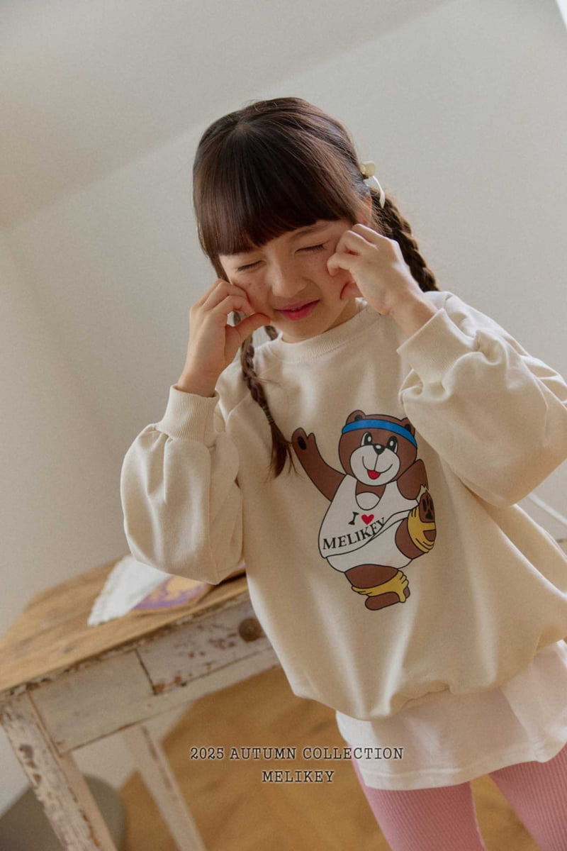 Melikey - Korean Children Fashion - #designkidswear - Diet Bear Sweatshirt - 12