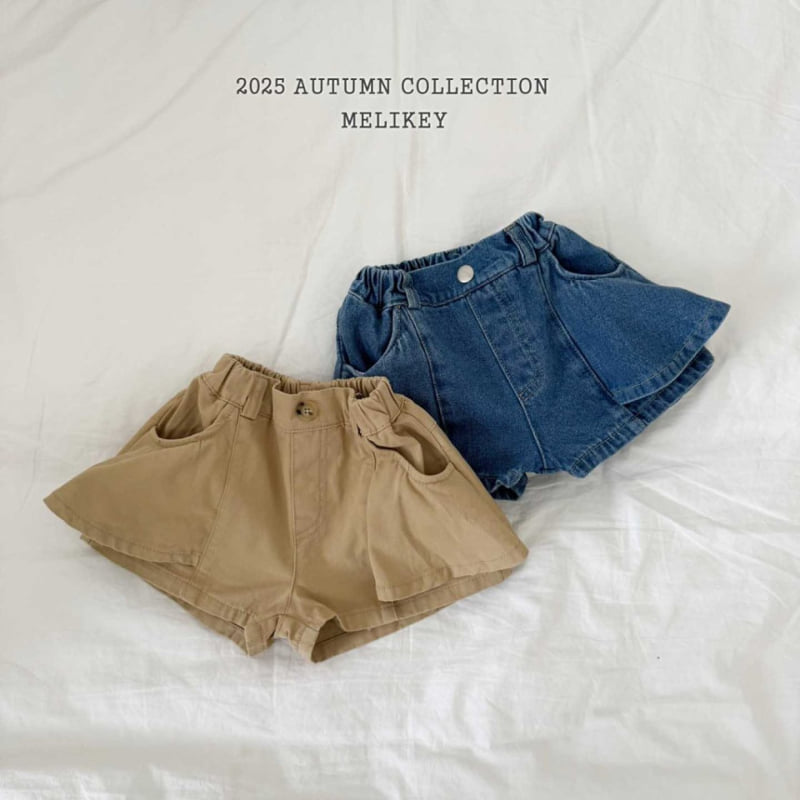 Melikey - Korean Children Fashion - #designkidswear - Lila Seam Shorts - 9
