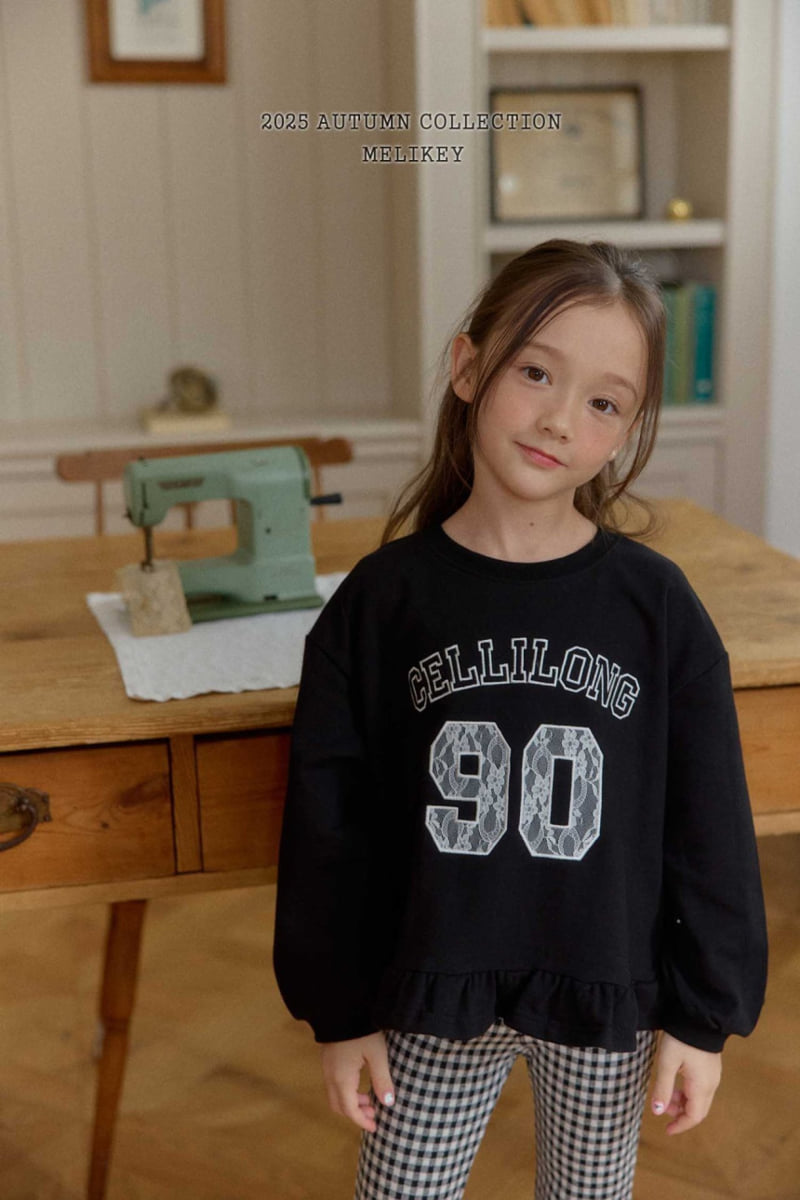 Melikey - Korean Children Fashion - #childrensboutique - 90 Frill Tee - 4