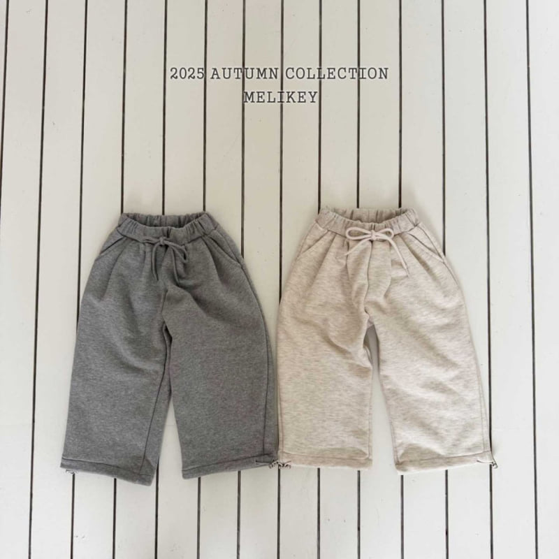 Melikey - Korean Children Fashion - #designkidswear - Two Tuck Wild Pants - 2
