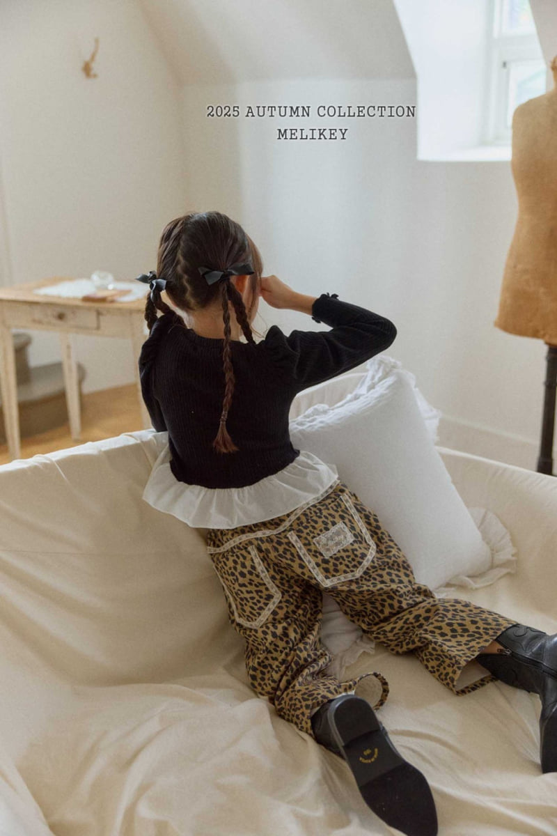 Melikey - Korean Children Fashion - #designkidswear - Roar Lace Pants - 4