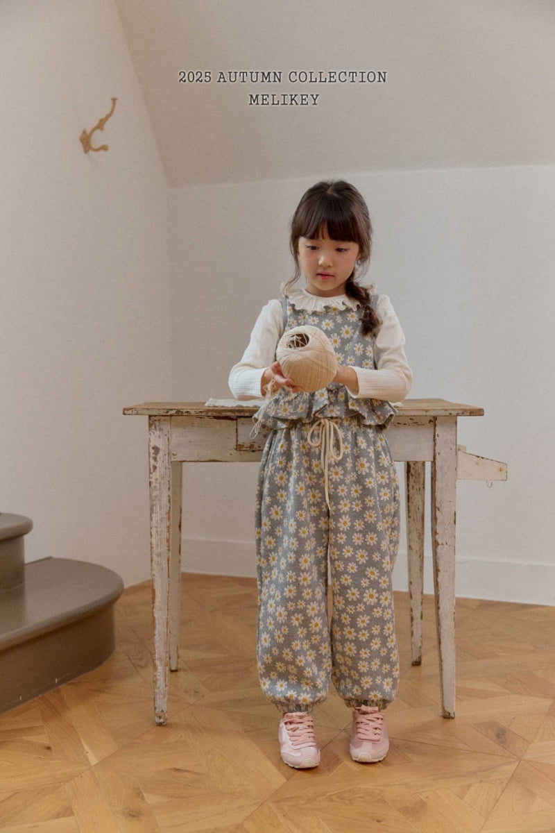 Melikey - Korean Children Fashion - #discoveringself - Daisy Jogger Pants - 6