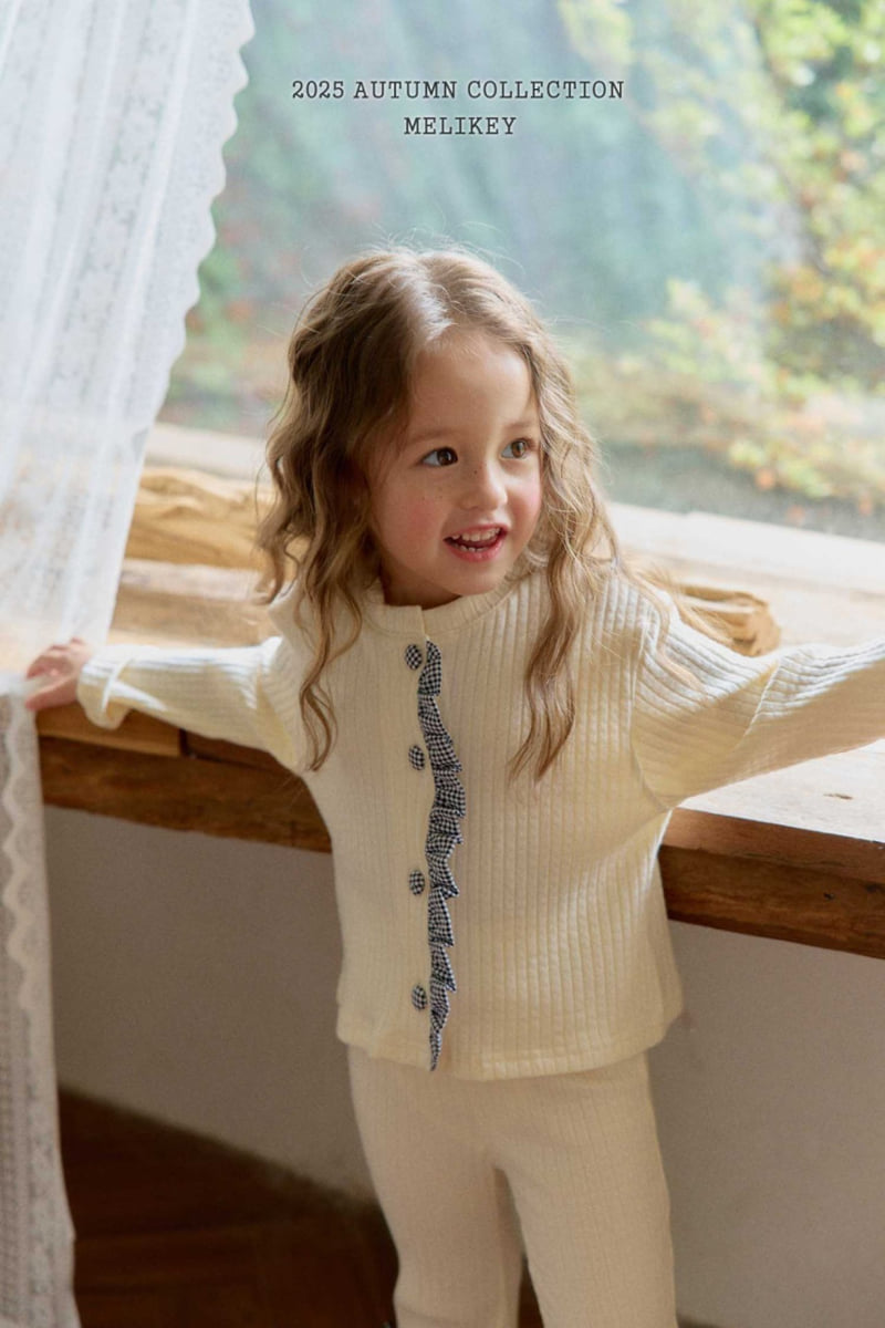 Melikey - Korean Children Fashion - #discoveringself - Point Button Cardigan - 9