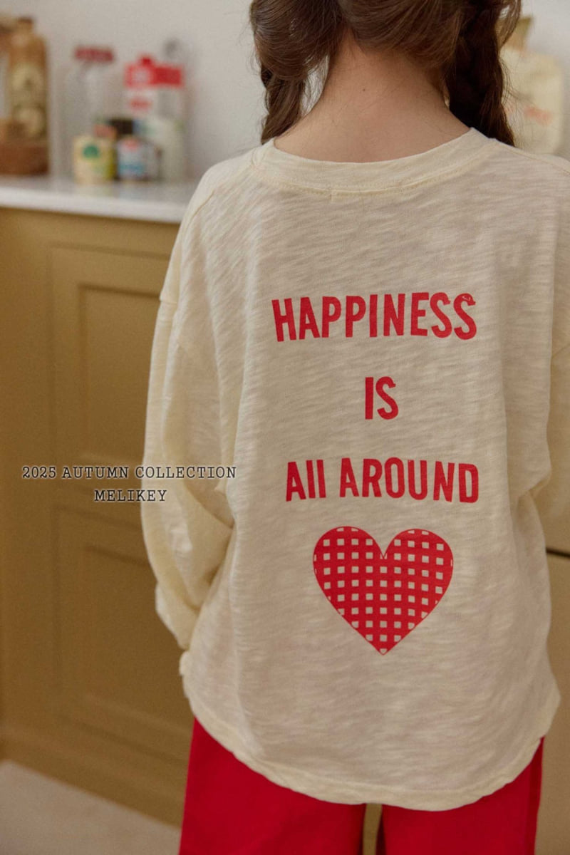Melikey - Korean Children Fashion - #fashionkids - Happiness Tee - 7