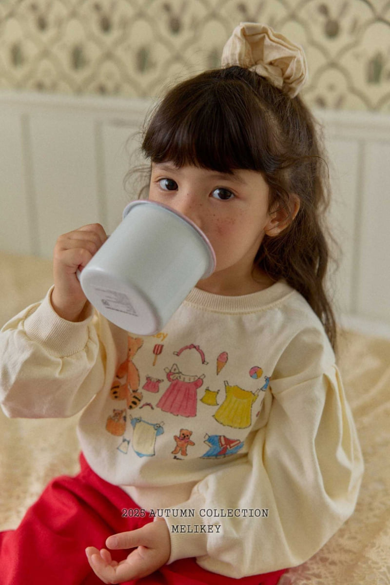 Melikey - Korean Children Fashion - #discoveringself - Doll Play Sweatshirt - 4