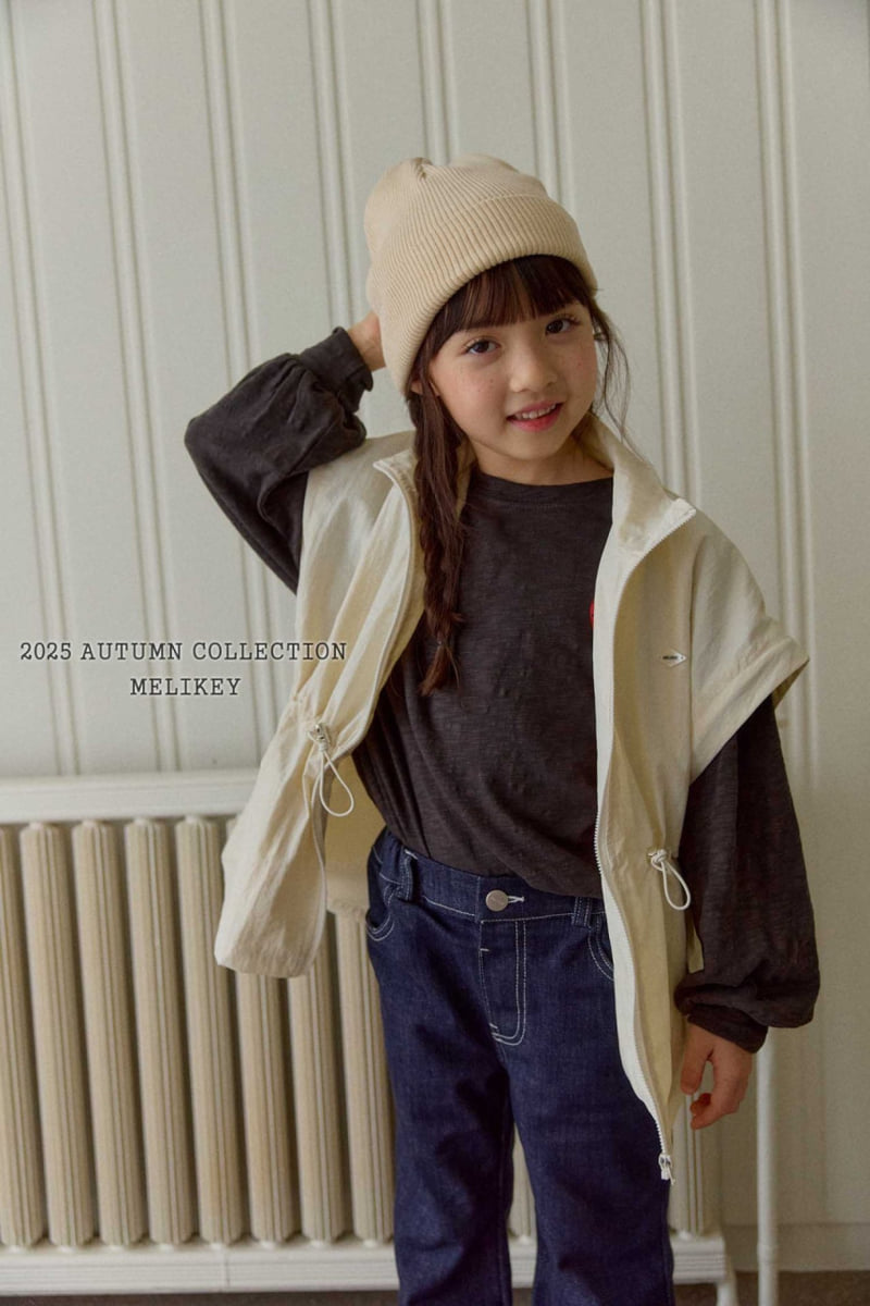 Melikey - Korean Children Fashion - #fashionkids - Poly Ribbon Bootcut Pants - 12
