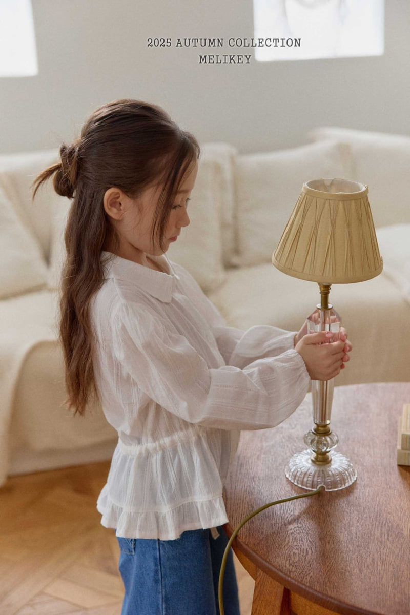 Melikey - Korean Children Fashion - #fashionkids - Daol Frill Blouse - 11