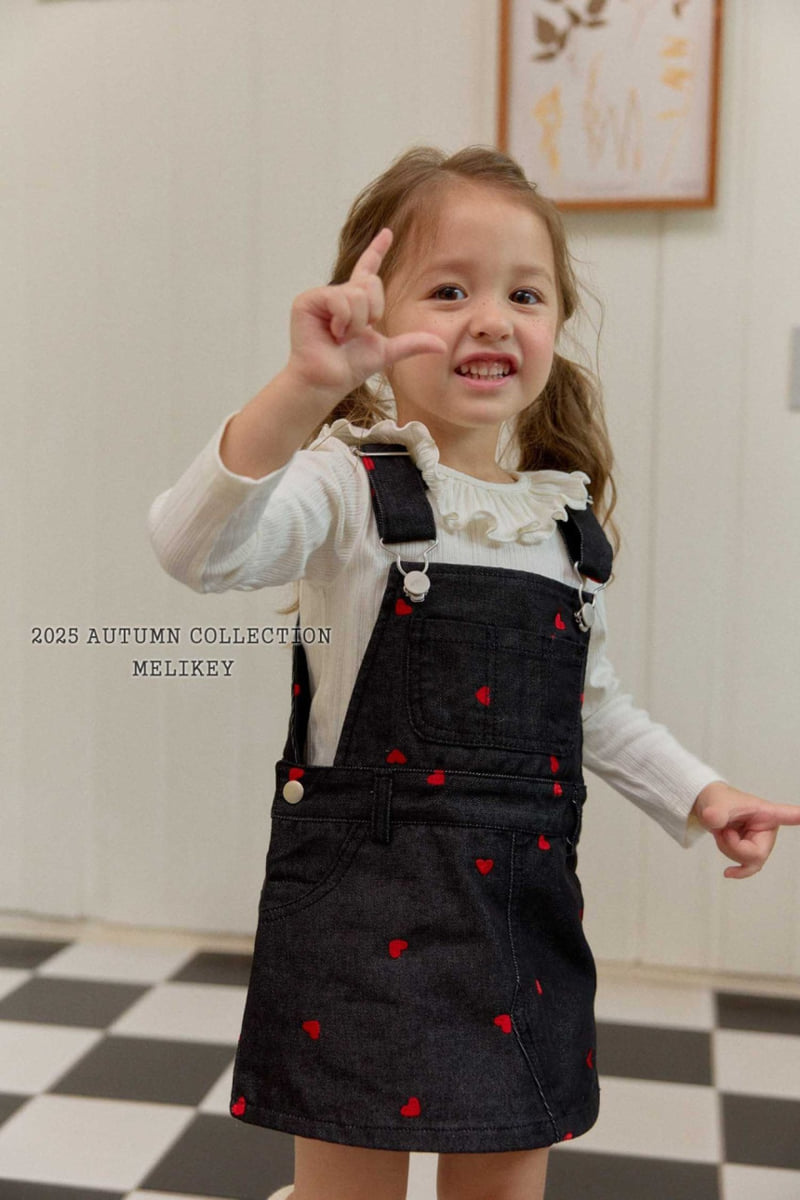 Melikey - Korean Children Fashion - #fashionkids - Lovely Suspender Skirt - 6