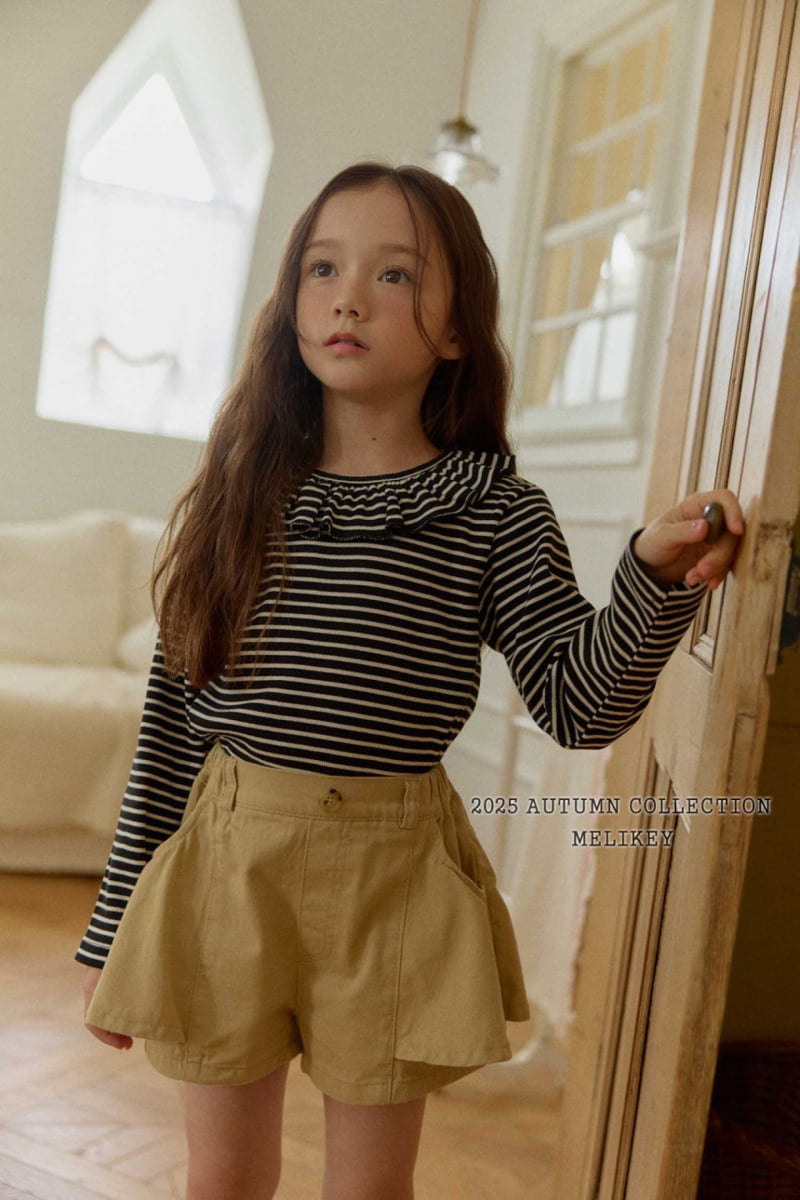 Melikey - Korean Children Fashion - #fashionkids - Lila Seam Shorts - 11