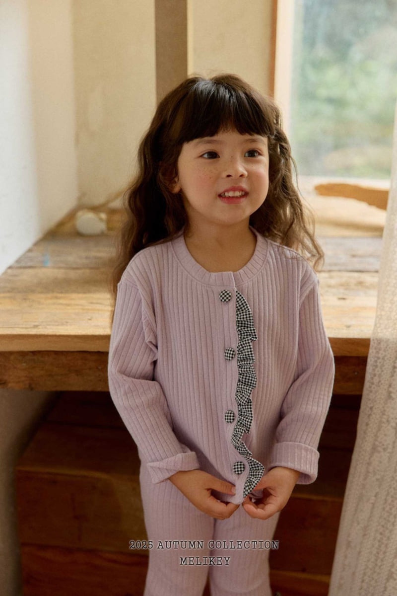 Melikey - Korean Children Fashion - #fashionkids - Point Button Cardigan - 10