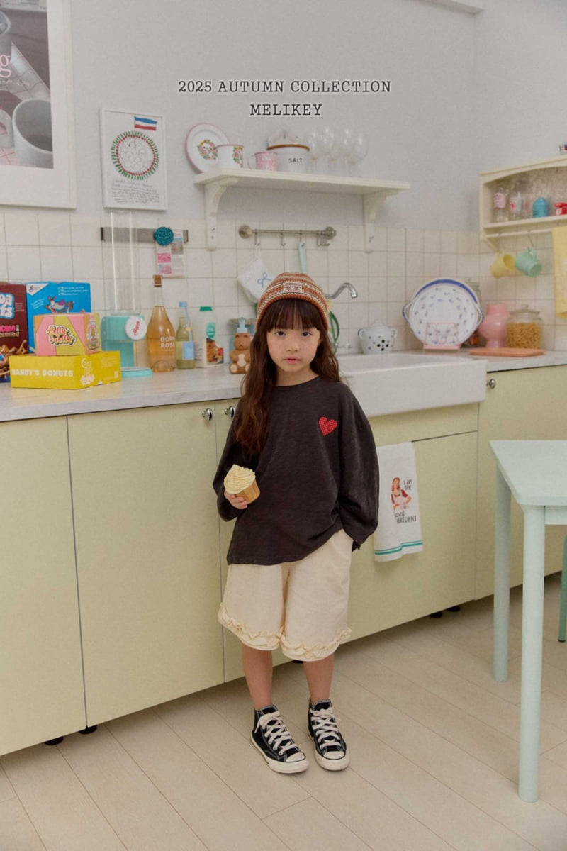 Melikey - Korean Children Fashion - #fashionkids - Rosé Frill Pants - 7