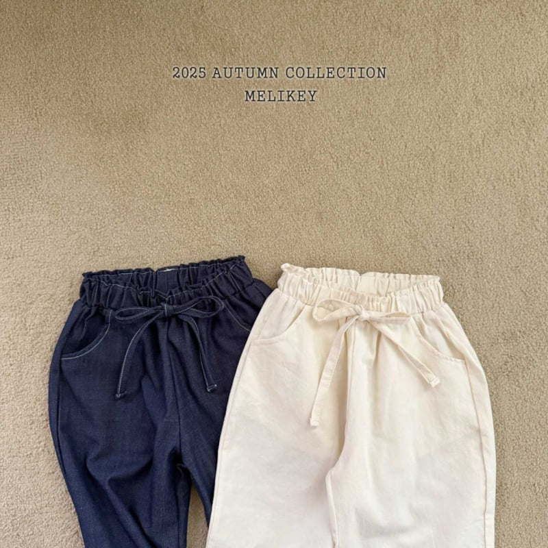 Melikey - Korean Children Fashion - #fashionkids - Banding Wild Pants - 2