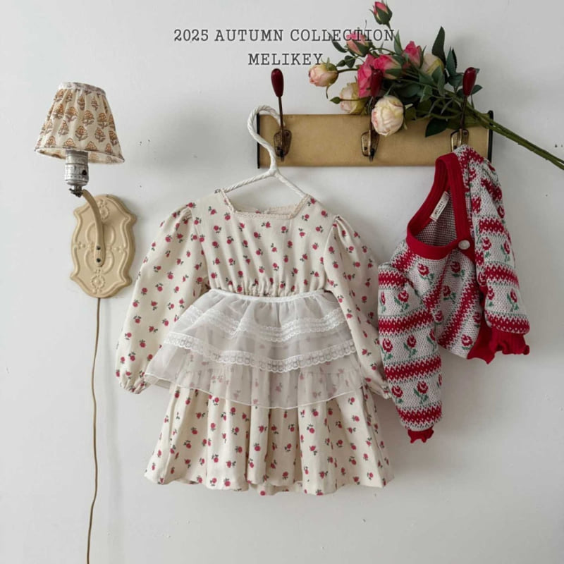 Melikey - Korean Children Fashion - #fashionkids - Lace Apron - 5