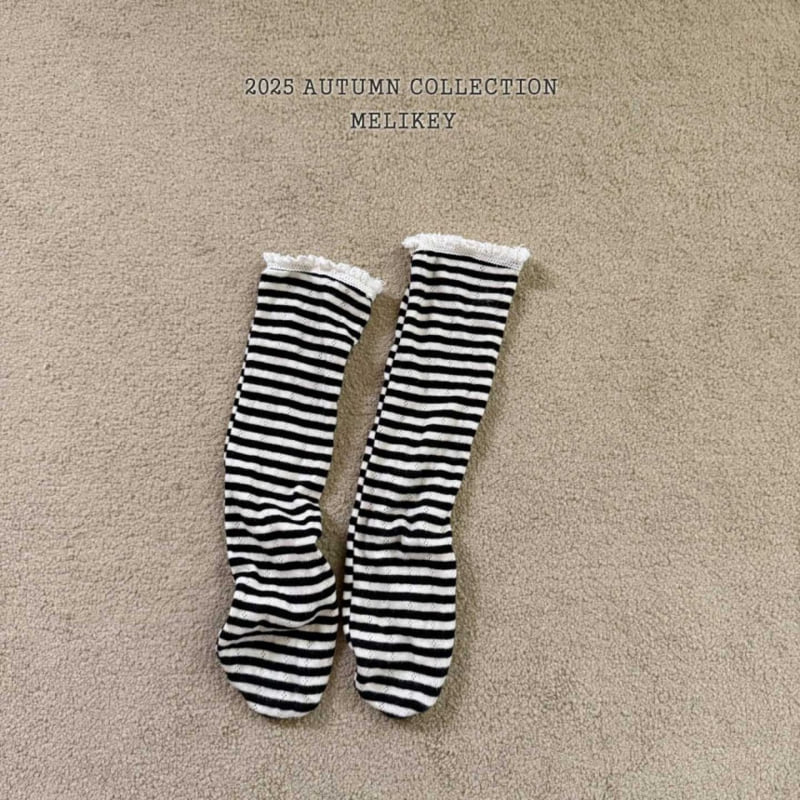 Melikey - Korean Children Fashion - #fashionkids - Eyelet Anklet Socks - 2