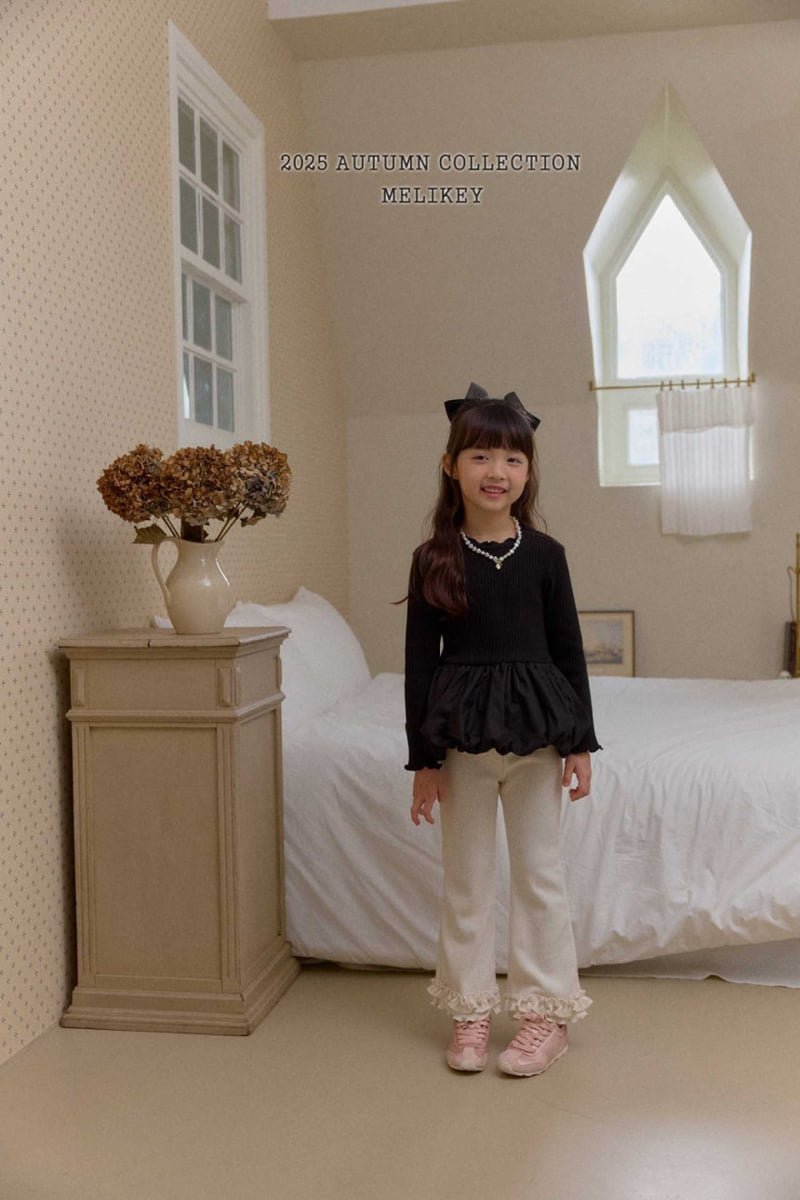 Melikey - Korean Children Fashion - #kidsshorts - Bouncy Pumpkin Tee - 12