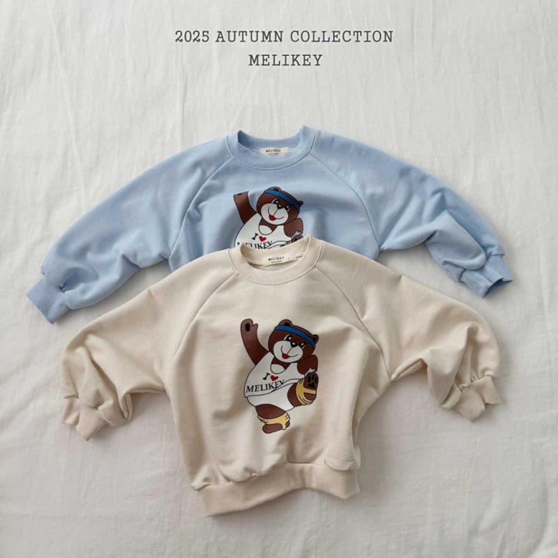 Melikey - Korean Children Fashion - #kidsstore - Diet Bear Sweatshirt - 2