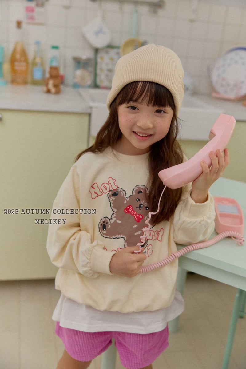 Melikey - Korean Children Fashion - #kidsstore - Toy Bear Sweatshirt - 5