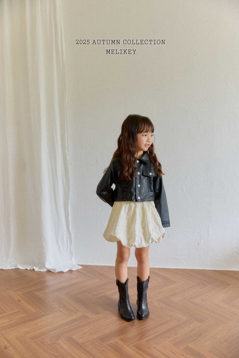 Melikey - Korean Children Fashion - #kidsstore - Jacquard Pumpkin Skirt - 10